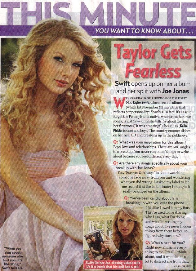 YAY! i'm loving that Taylor is honest to her fans 